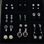 Earrings, Diamonds, Gold, Silver, Platinum 3